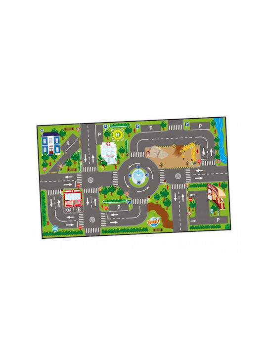 Buki Χαλάκι Δραστηριοτήτων Cars Πολύχρωμο 72x120cm
