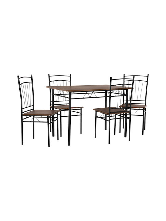 Dining Room Peary 5pcs 110x60cm