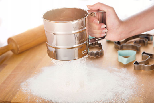 Kadax Sifter Flour Powder Sugar Stainless Steel 250g