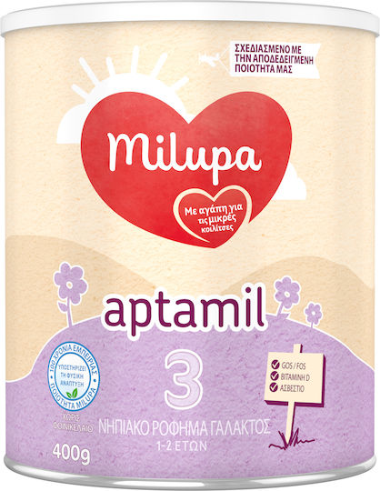 Milupa Milk Powder Aptamil 3 for 12m++ Months 400gr