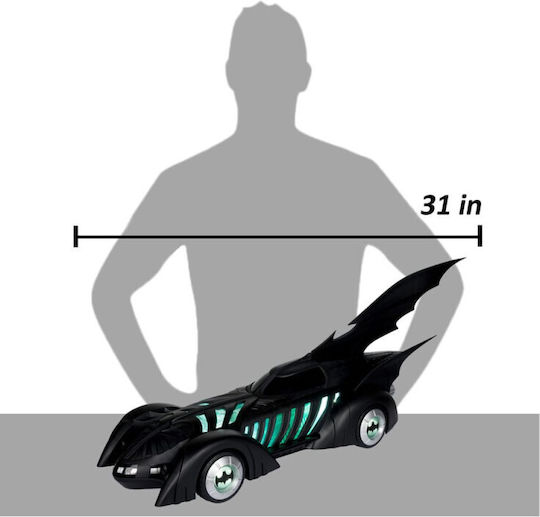 Batman Forever Dc Multiverse Action Figure Vehicle Alfred Pennyworth & Batmobile Gold Label 79 Cm