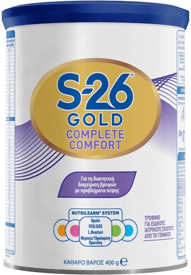 Wyeth Γάλα σε Σκόνη Nutriton S-26 Comfort για 0+ Μηνών 400gr