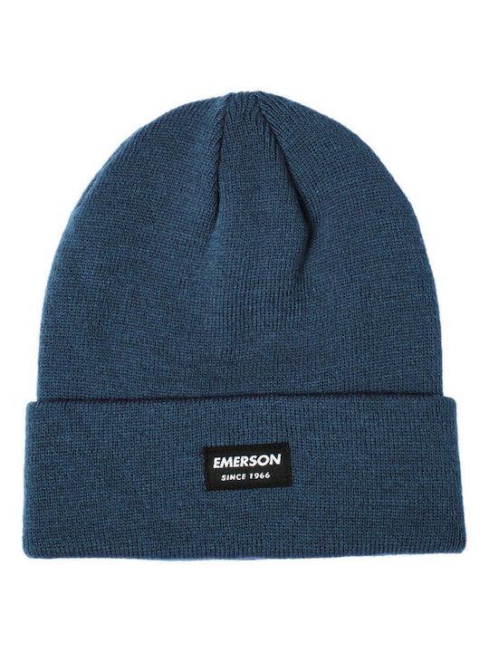 Emerson Beanie Unisex Beanie Knitted in White color