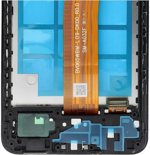 Screen with Touch Mechanism and Frame for SAMSUNG a12 a127 (Black)