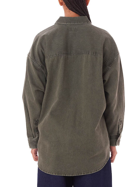 Jones Women's Long Sleeve Shirt Khaki
