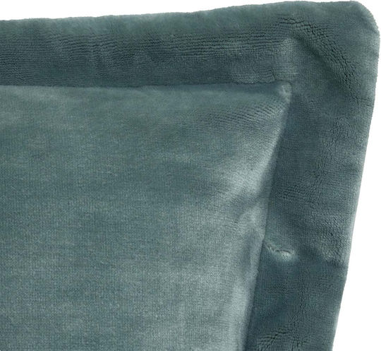 Spitishop Zierkissen Sofa-Kissen A-s Cuddly Blau Givre 38x58cm