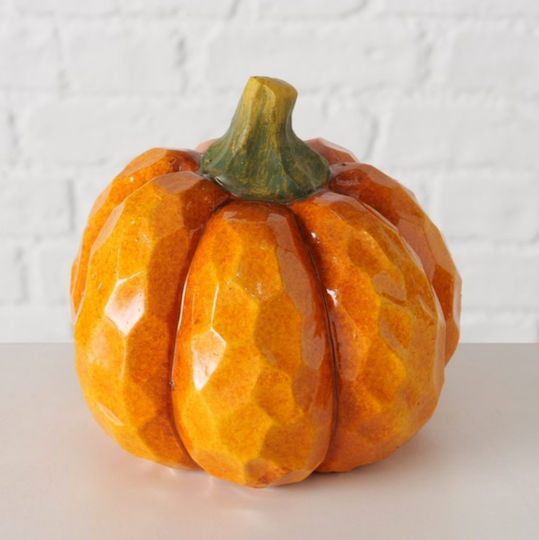 Boltze Set of Decorative Pumpkins made of Ceramic Material 13.5x11cm 2pcs