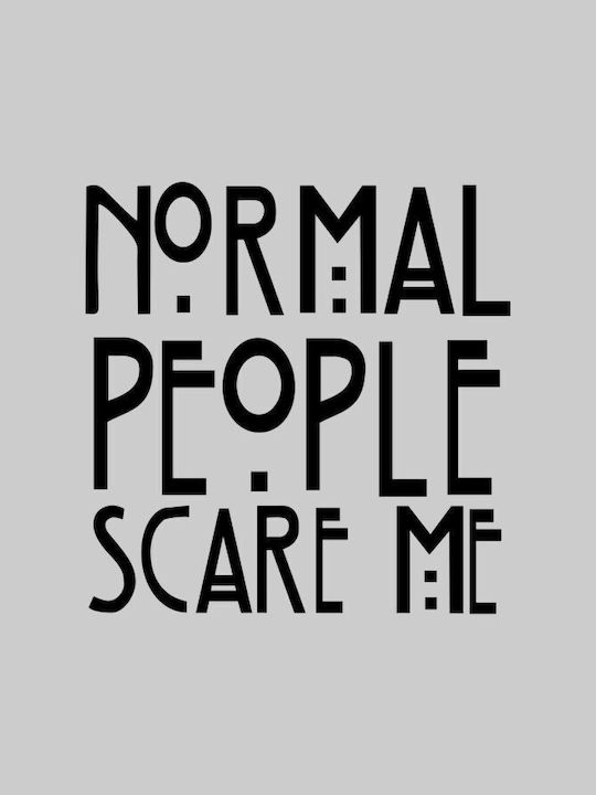 Normal People Sweatshirt - WHITE