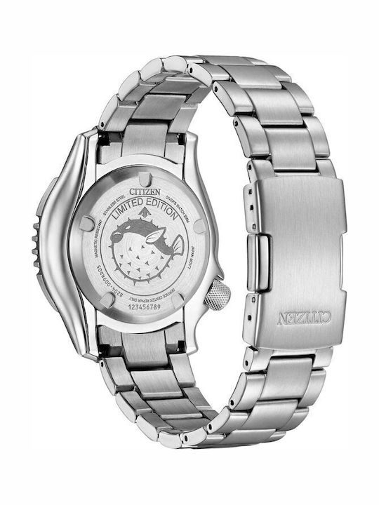Citizen Promaster Marine Men's Watch 42mm Automatic with Silver Metal Bracelet