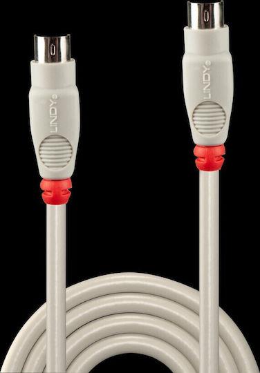 Lindy U/UTP Netzwerkkabel Ethernet 2m Grau