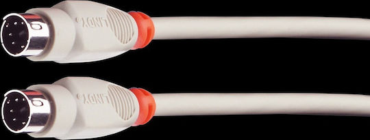 Lindy U/UTP Netzwerkkabel Ethernet 2m Grau