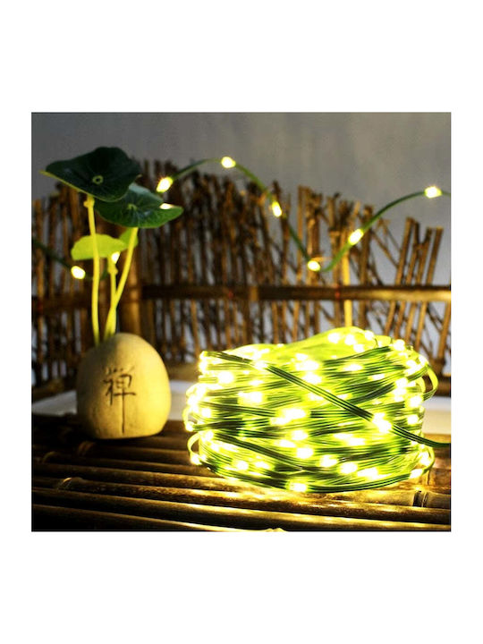 400 Luminite LED 50m. Alb rece tip Șir 1buc 400 Luminite LED 50m. Alb rece tip Șir 1buc