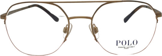 Ralph Lauren Μεταλλικός Σκελετός Χρυσός PH1183 9324