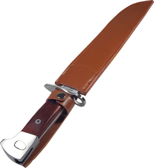 Set cuțite de vânătoare și macetă model Ak, oțel inoxidabil, 39 cm, argintiu