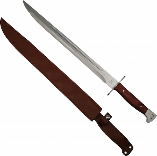 Set cuțite de vânătoare și macetă model Ak, oțel inoxidabil, 39 cm, argintiu