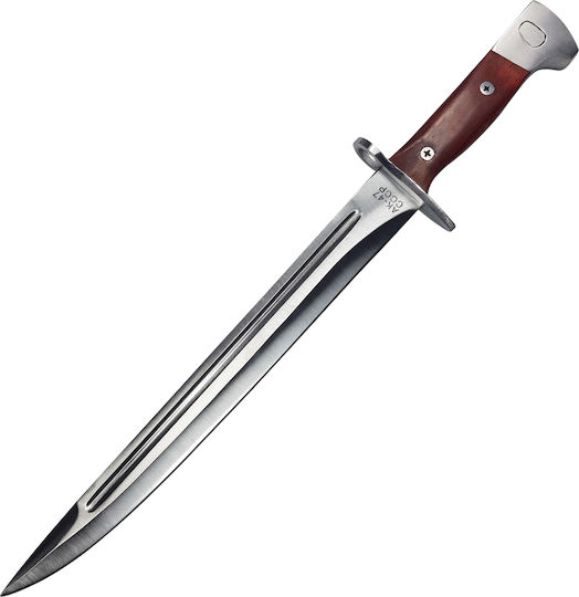 Set cuțite de vânătoare și macetă model Ak, oțel inoxidabil, 39 cm, argintiu