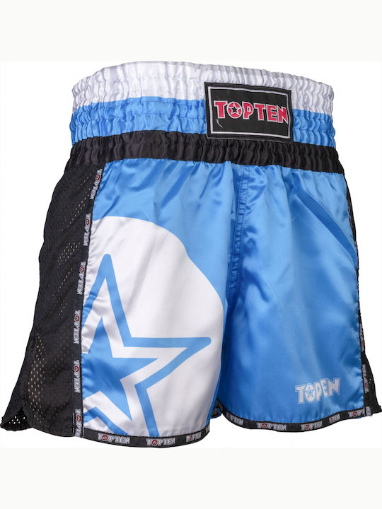 Top Ten Wako Ανδρικό Σορτσάκι Kick/Thai Boxing Μπλε