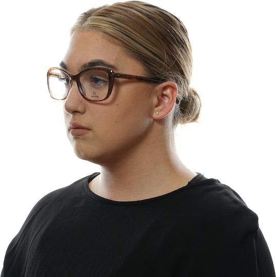 Rodenstock Γυναικείος Κοκκάλινος Σκελετός Γυαλιών Πεταλούδα Καφέ R5333 D