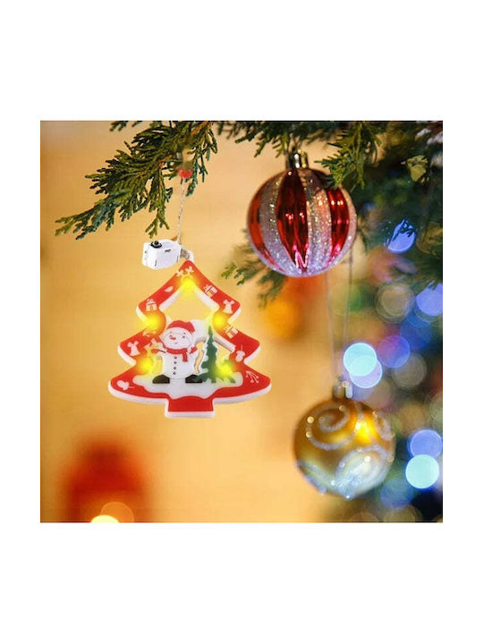 Ornament suspendat Brad Roșu Set 5buc