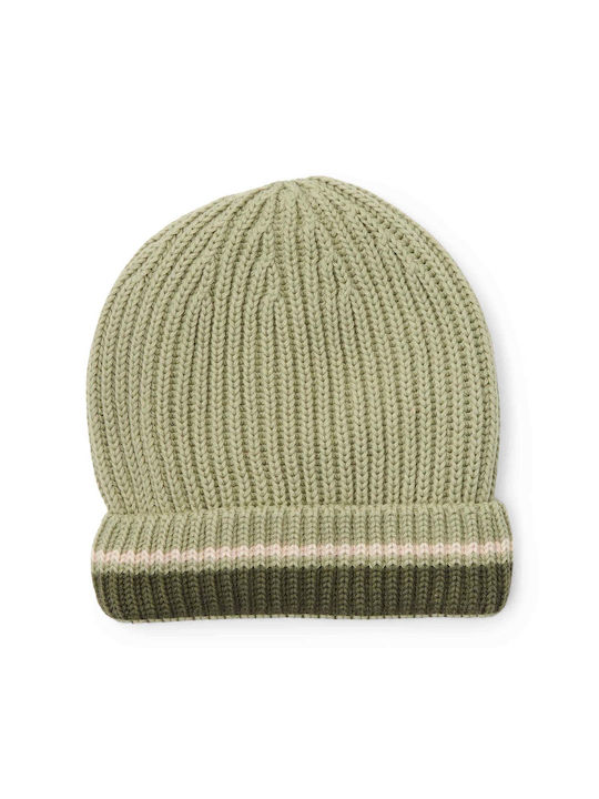 Kinder Beanie Gestrickt Grün