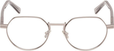 Zegna Männlich Metallisch Brillenrahmen Silber EZ5286 015