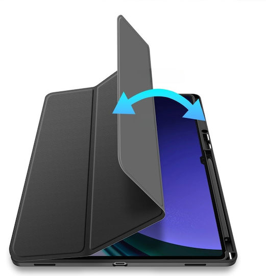 Dux Ducis Flip Cover Neagră (Samsung Galaxy Tab S10 Ultra)