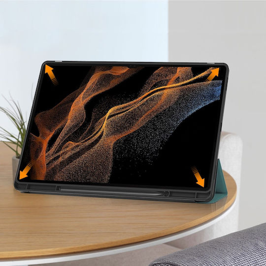 Erbord Flip Cover Durabilă Verde Samsung Galaxy Tab S10 Ultra