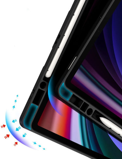 Dux Ducis Flip Cover Μαύρη (Samsung Galaxy Tab S10+ Plus)
