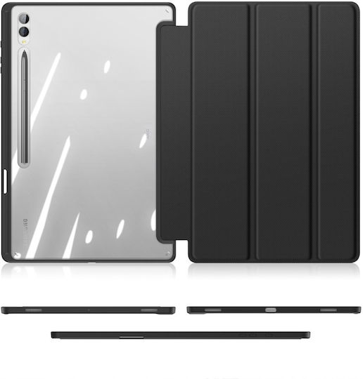 Dux Ducis Flip Cover Neagră (Samsung Galaxy Tab S10 Ultra)