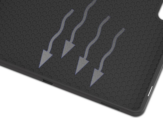 Erbord Flip Cover Durable Gray Samsung Galaxy Tab S10 Ultra