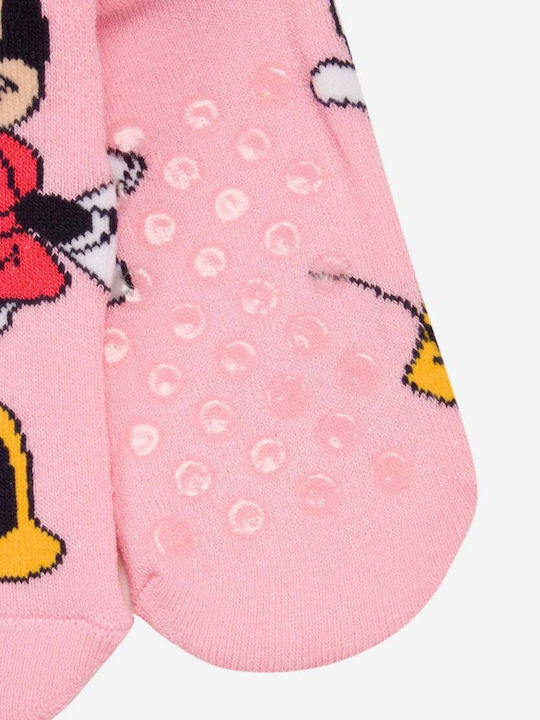 Disney Kids' Socks Non-Slip Pink