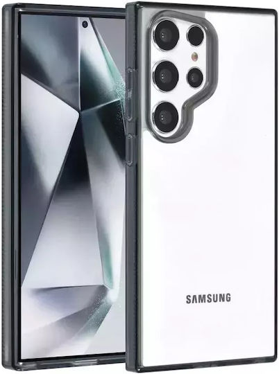 Tuniq Back Cover Πλαστικό / Σιλικόνης Μαύρο (Galaxy S24 Ultra)