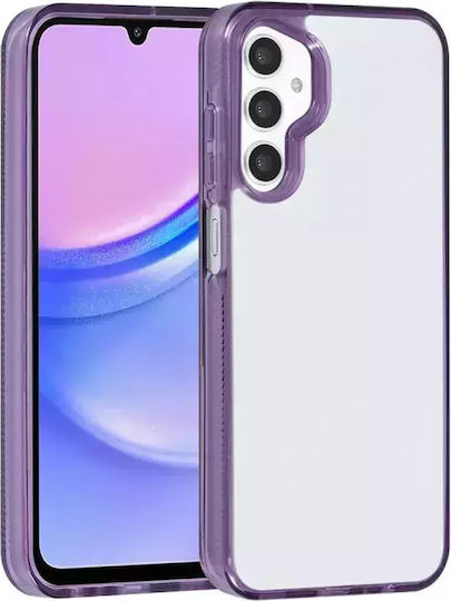 Tuniq Back Cover Plastic / Silicone Purple (Galaxy A15)