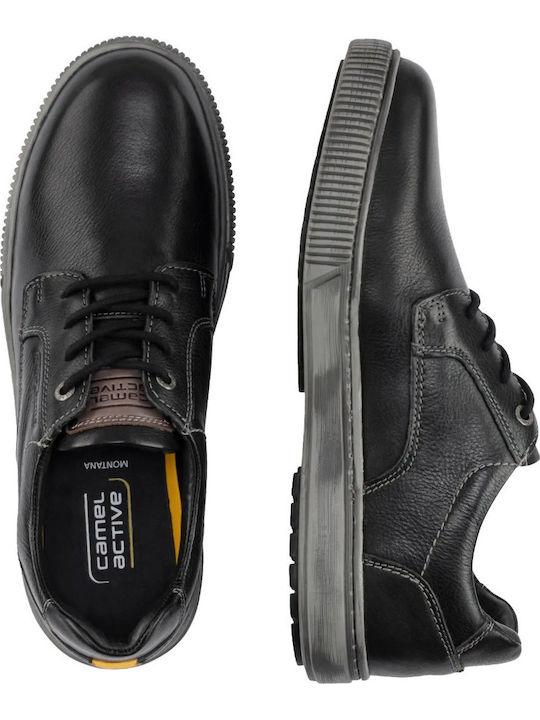Men's Leather Casual Shoes Black