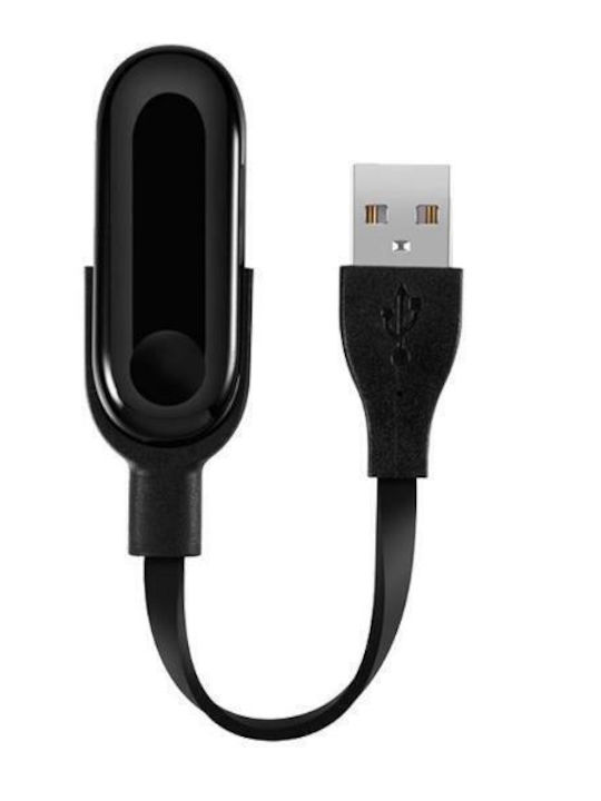 Usb Charging Зарядно за Mi Band 3 Черен