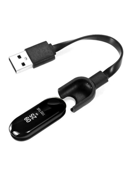 Usb Charging Зарядно за Mi Band 3 Черен
