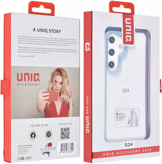 Tuniq Back Cover Plastic / Silicone Light Blue (Galaxy S24)
