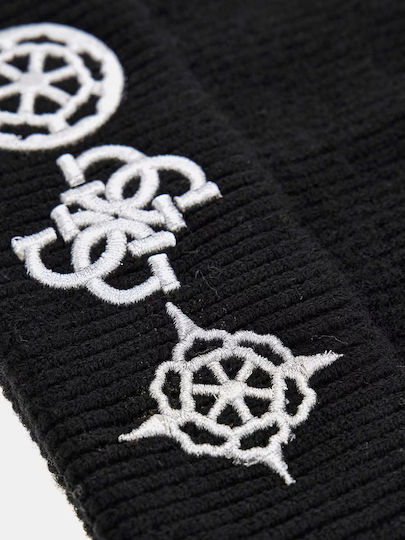 Beanie Feminin Căciulă Tricotat în culoarea Negru
