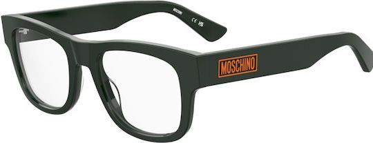 Moschino Plastic Eyeglass Frame Green MOS646 1ED