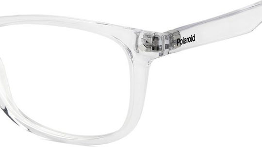 Polaroid Transparent Copii Plastic Rame Ochelari PLD D813 900