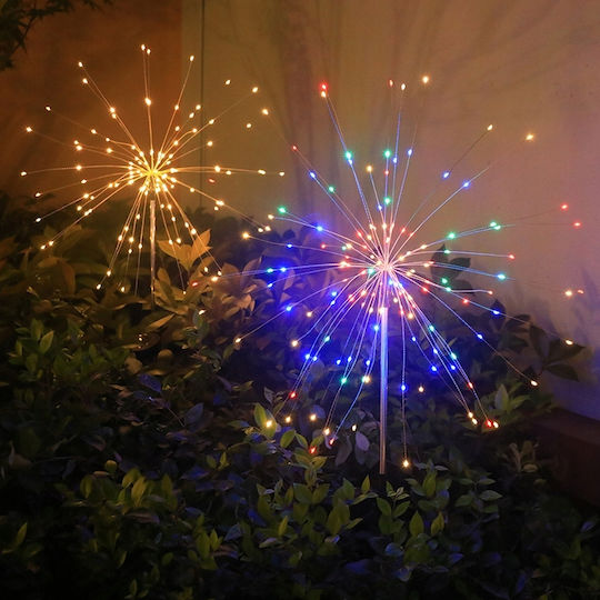Fireworks Lampă Solară cu Alb Cald Lumină
