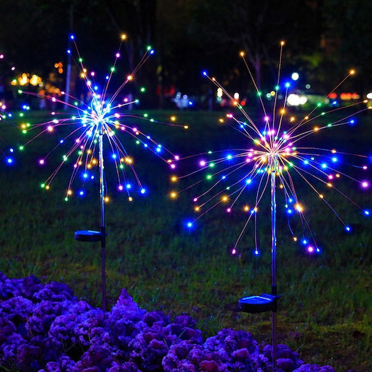 Fireworks Lampă Solară cu Alb Cald Lumină