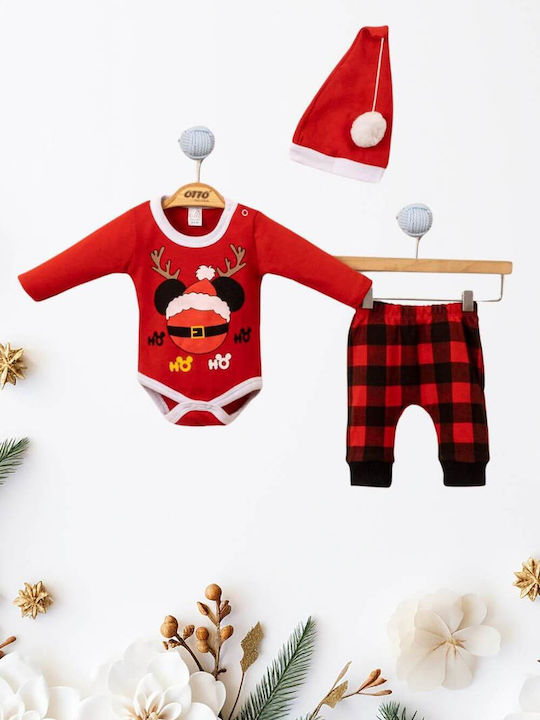 Pabbuc Baby Red Onesie