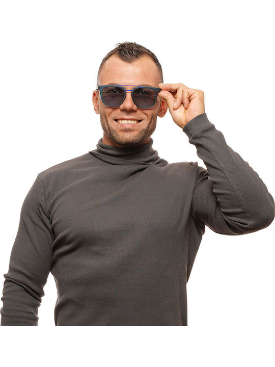 Skechers Sunglasses Navy Blue with Mixed Frame Skechers Sunglasses Navy Blue with Mixed Frame