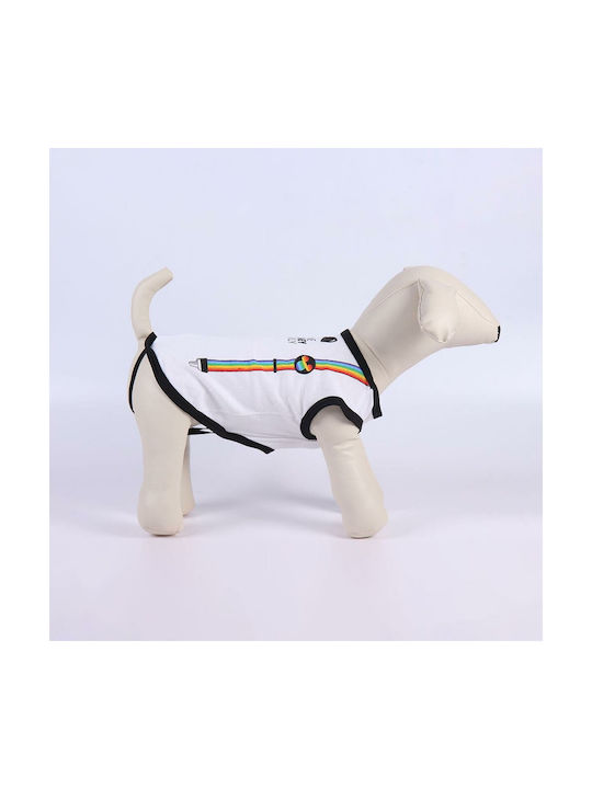 Dog Shirt in White color XS 28cm.