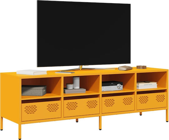 Шкаф за телевизор Метален Mustard Д135xШ39xВ43.5см