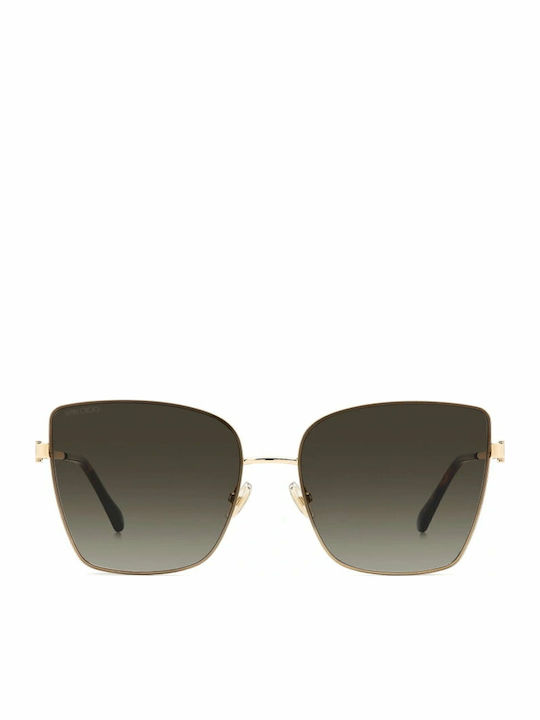Jimmy Choo Γυαλιά Ηλίου Καφέ με Μεταλλικό Σκελετό Jimmy Choo Γυαλιά Ηλίου Καφέ με Μεταλλικό Σκελετό