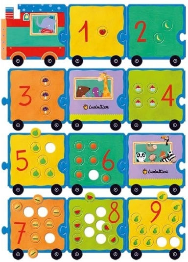 Ludattica Montessori Εκπαιδευτικό Παιχνίδι Γνώσεων
