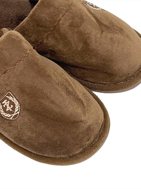 Ustyle Men's Slipper Brown