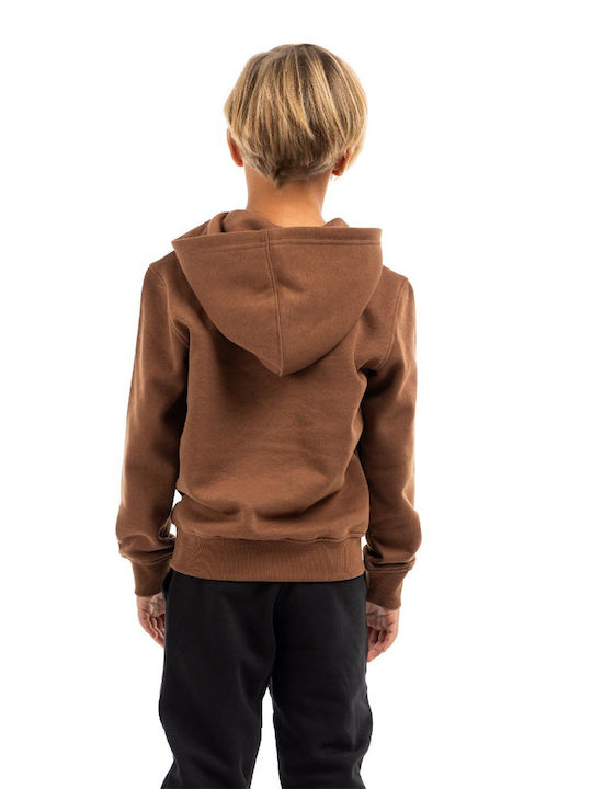 District75 Kids Cardigan Coffee